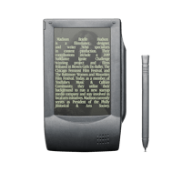 a silver e-reader with a pen next to it