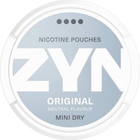 zyn original mini dry nicotine pouches