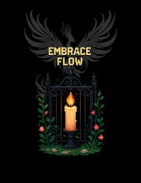 embrace flow men's tee