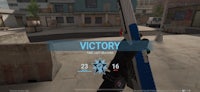 a screenshot of a game with the word victory on it