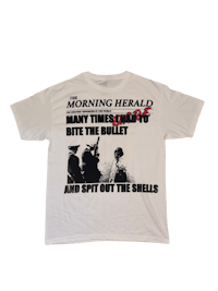 a t - shirt that says morning herald