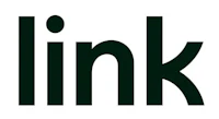 the link logo is shown on a white background