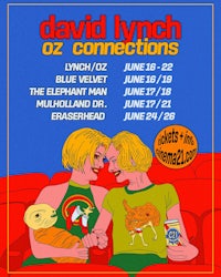 a poster for david lynch oz connections