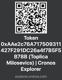 the qr code for token