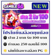 a banner with the words'gamble 66'in thailand