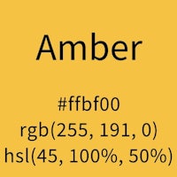 amber fbf0 rgb 250, 111, hsl, 100, %