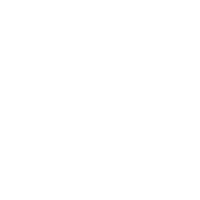 a white arrow pointing down on a black background