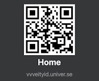 a qr code with the word home on it