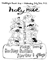 a poster for holy nice