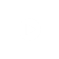 a white play button on a black background