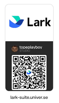 a qr code with the word lark on it