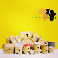 a collection of paper products for the african foundation
