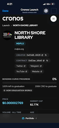 a screenshot of the crono's app on an iphone