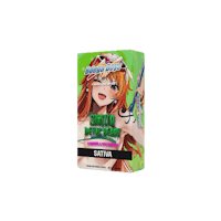 a box with an image of a girl with long hair