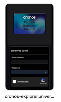 cronos explorer - screenshot