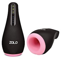 a black and pink zolo device