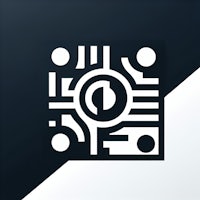a black and white qr code on a black and white background