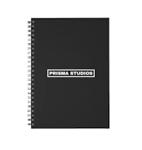 prisma studios accessories spiral notebook by prisma studios's artist shop