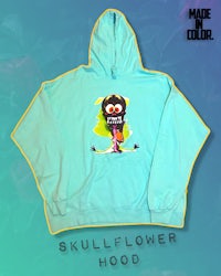 skullflower hoodie