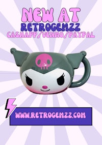 a pink mug with the words new at retrogez