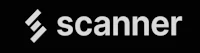 the scanner logo on a black background