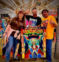 a group of people posing for a picture
