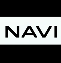 navi logo on a black background