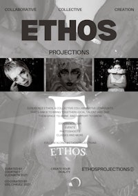 the flyer for ethos productions