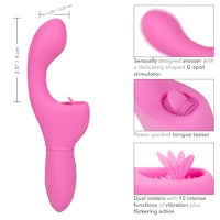 a pink sex toy with instructions for use