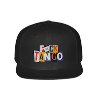 a black hat with the word fuck tango on it