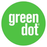 a green dot logo on a white background