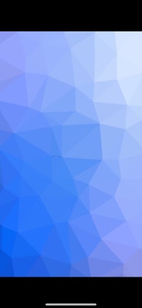 a blue background with triangles on it
