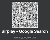 airplay - google search qr code