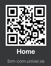 a qr code with the word home on it