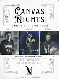 canvas nights a night at the ice house