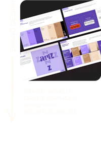 a logo with the words'brand design'in the middle of it