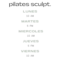 pilates sculpt- screenshot