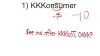 1 kkonsumer $ see me after kkonsumer