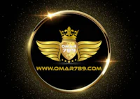 the logo for omg 779 on a black background