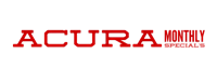 acura monthly specials on a black background