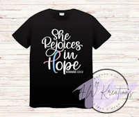 she perseveres in hope t - shirt
