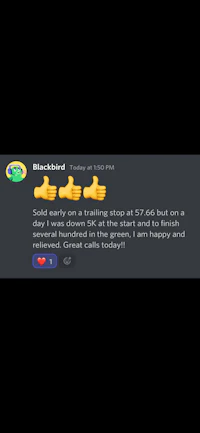 a screenshot of a text message with a number of stars and a thumbs up