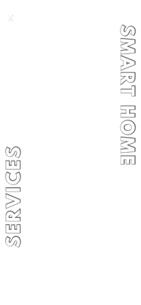 a black and white poster that says smart home services