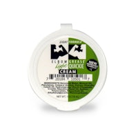 a white container with a cream in it