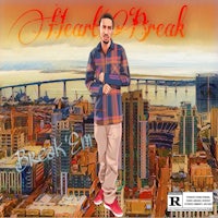 the cover art for heartbreak in san diego