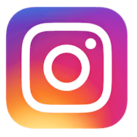 the instagram logo on a white background