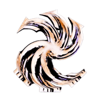 an image of a spiral on a black background