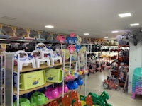 a toy store with many different kinds of toys