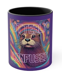 otterly confused coffee mug