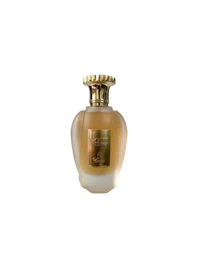 a bottle of naso perfume on a black background